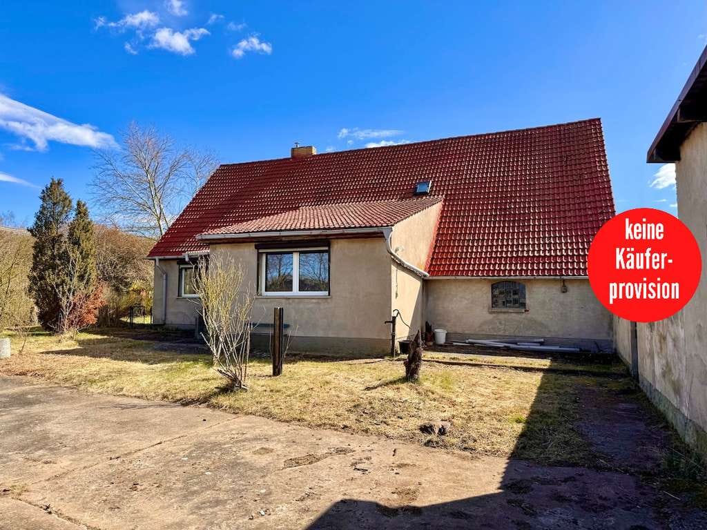 Immobilie in Pasewalk - HORN IMMOBILIEN ++  Einfamilienhaus mit großem Grundstück dicht bei Pasewalk - Bild 0