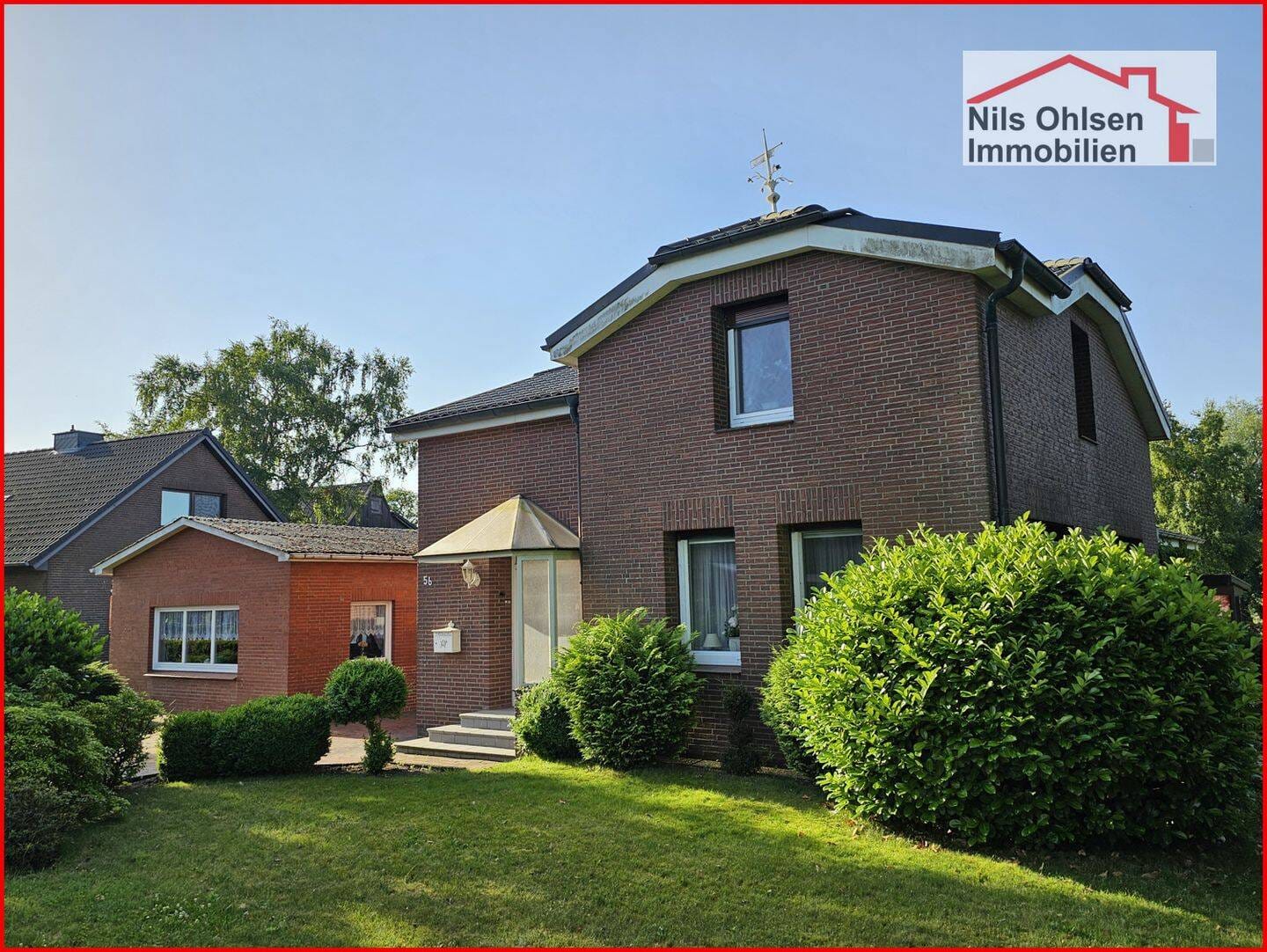 Immobilie in Westermoor - Einfamilienhaus mit Nebengebäude und Garage in lebenswerter Dorfgemeinschaft - Bild 2