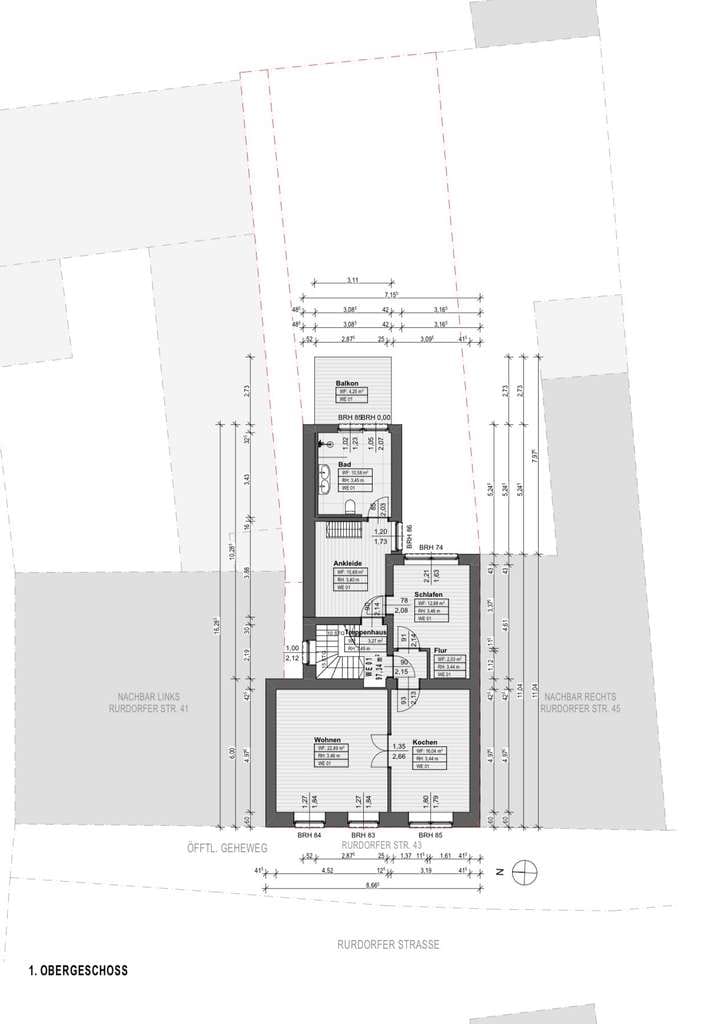 Immobilie in Linnich - Modernisiertes Wohn-und Geschäftshaus – 3 WHG und Büro - Auch als Mehrgenerationenhaus - Bild 3