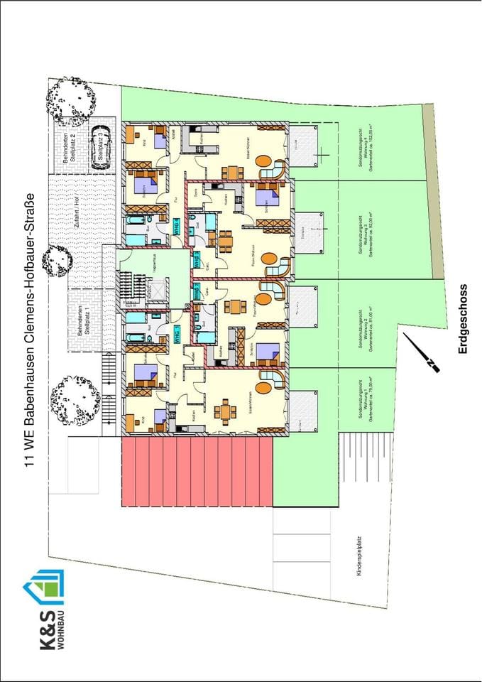 Immobilie in Erkheim - Direkt vom Bauträger! Wohnungen in Babenhausen. Wohnung 4. Fertigstellung Herbst 2027 - Bild 0