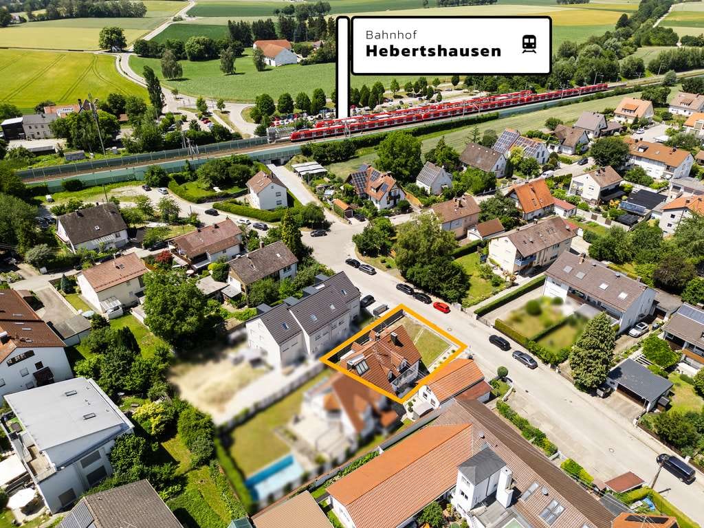 Immobilie in Hebertshausen - ❖ Auszeit für das Elterntaxi ❖ Doppelhaushälfte in attraktiver Bahnhofsnähe - Bild 2