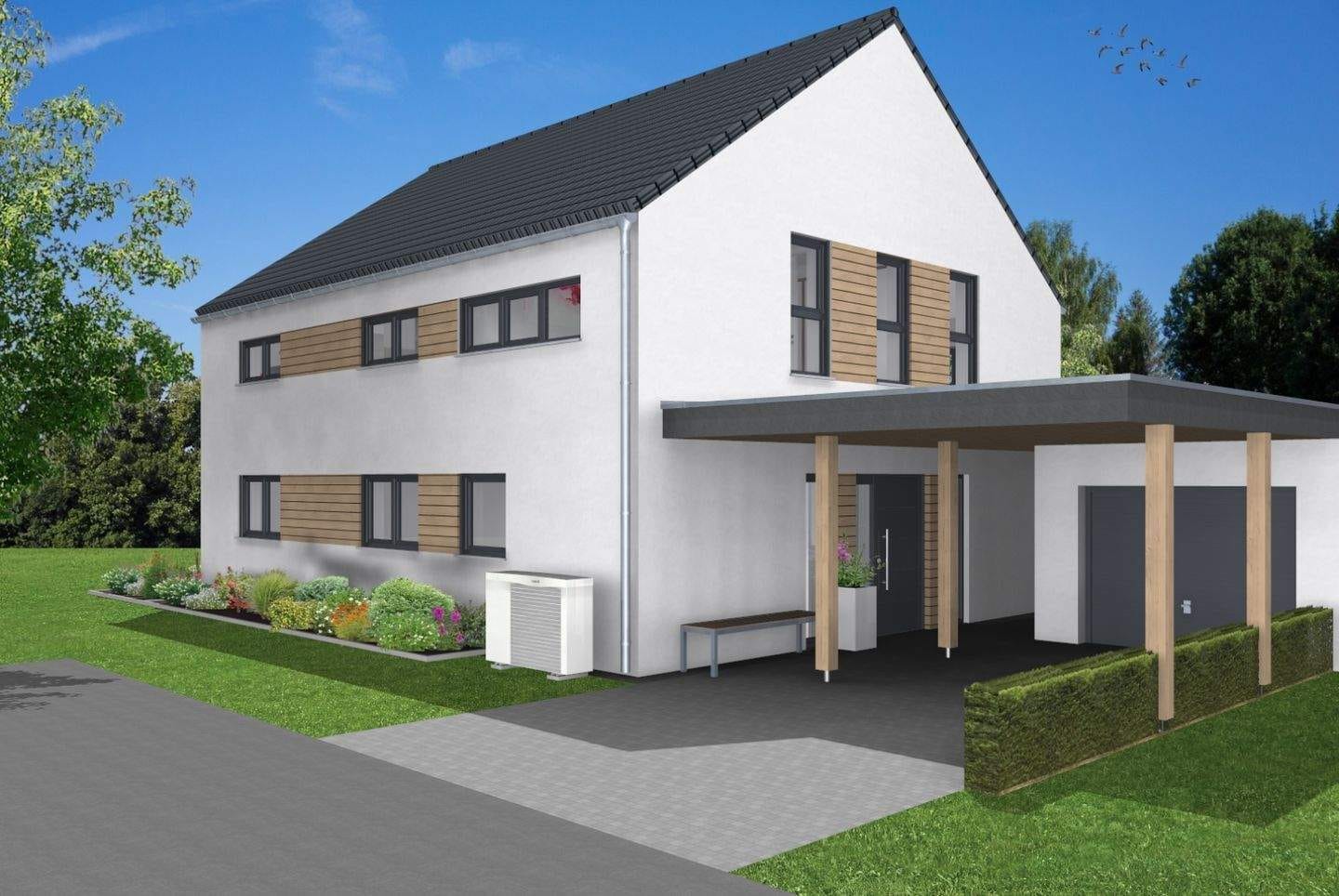 Immobilie in Schwegenheim - Frei geplantes Haus in bester Lage! - Bild 1