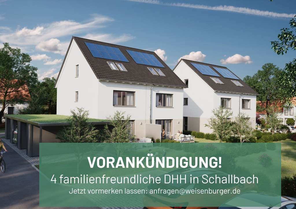 Immobilie in Schallbach - VORANKÜNDIGUNG! 4 attraktive DHH in Schallbach! JETZT VORMERKEN LASSEN! - Bild 0