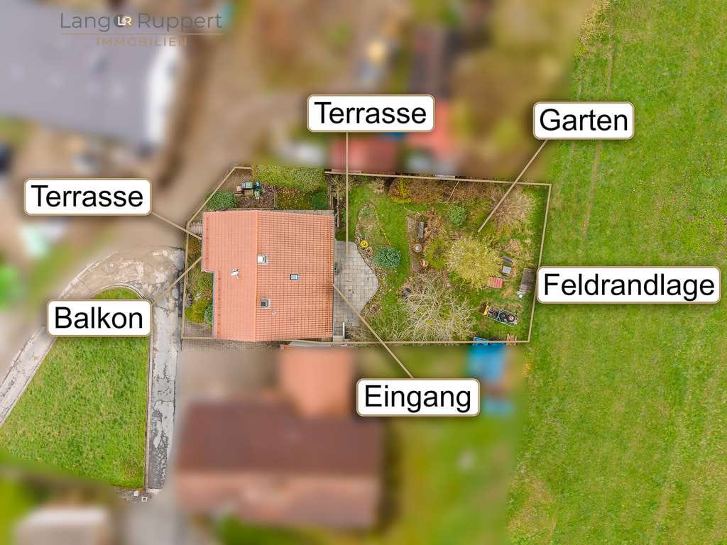 Immobilie in Lindenfels - Wohnen in attraktiver Feldrandlage mit Garten - Bild 4