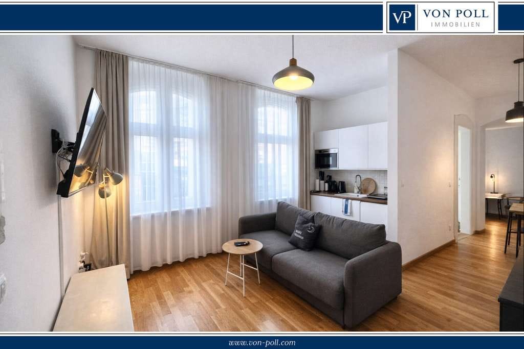 Immobilie in Leipzig - Bezugsfreie Erdgeschosswohnung im Leipziger Zentrum-Ost - Bild 0