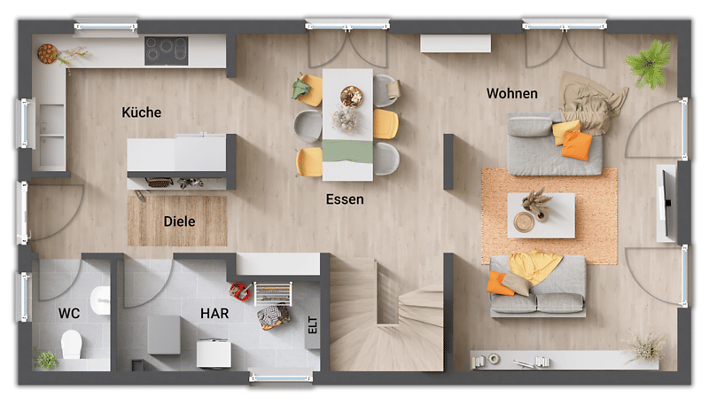 Immobilie in Unterwellenborn - Modernes Wohnen mit Garten in Könitz - Bild 3
