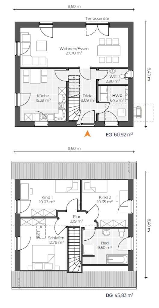 Immobilie in Hanerau-Hademarschen - Moderner Neubau im Grünen – Ihr neues Zuhause in Hanerau-Hademarschen - Bild 3
