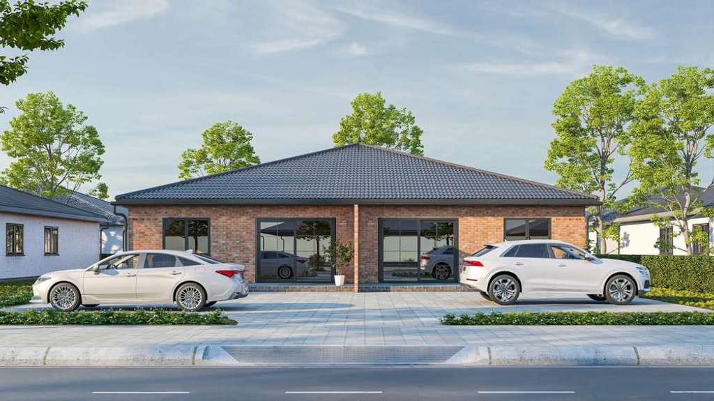 Immobilie in Haßbergen - Haßbergen • Ein Preis – zwei exklusive moderne Bungalows: Wohnkomfort & Kapitalanlage vereint - Bild 0
