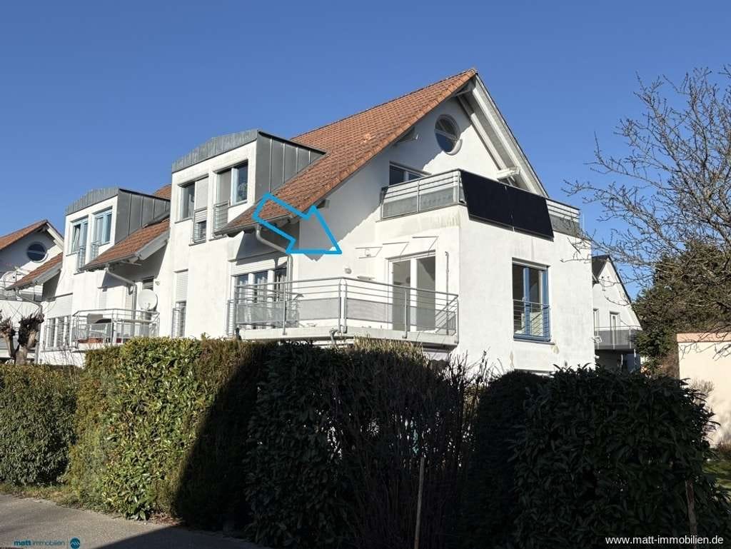Immobilie in Rielasingen-Worblingen - Günstige 2,5‑Zimmer‑Wohnung mit Balkon, Tiefgaragen- und Außenstellplatz - Bild 0