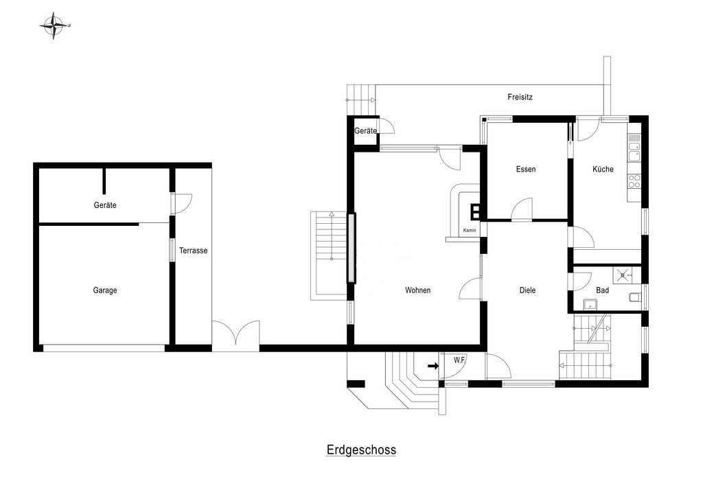 Immobilie in Herbolzheim - Großzügiges Einfamilienhaus Herbolzheim Wagenstadt mit Einliegerwohnung und Doppelgarage - Bild 0