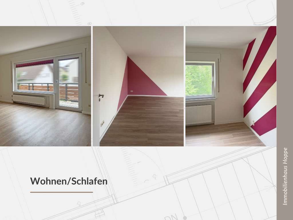 Immobilie in Bischofsheim - Modernisierte 4-Zimmer-Wohnung in Dreifamilienhaus - Bild 1