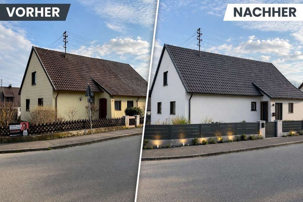 Immobilie in Dinkelscherben - Ein- oder Zweifamilienhaus als Sanierungsobjekt oder Neubauchance auf 894m² Grundstück - Bild 0
