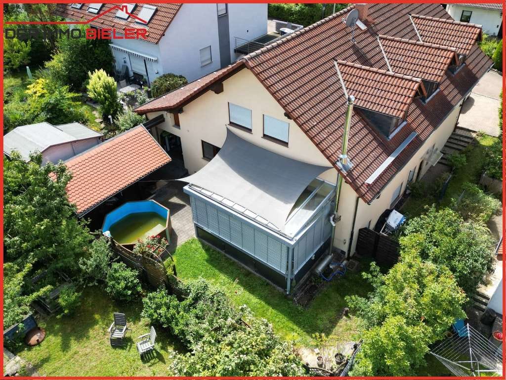 Immobilie in Saulheim - Modern, groß und gepflegt - EFH mit Wintergarten und ELW in Saulheim zu verkaufen - Bild 4