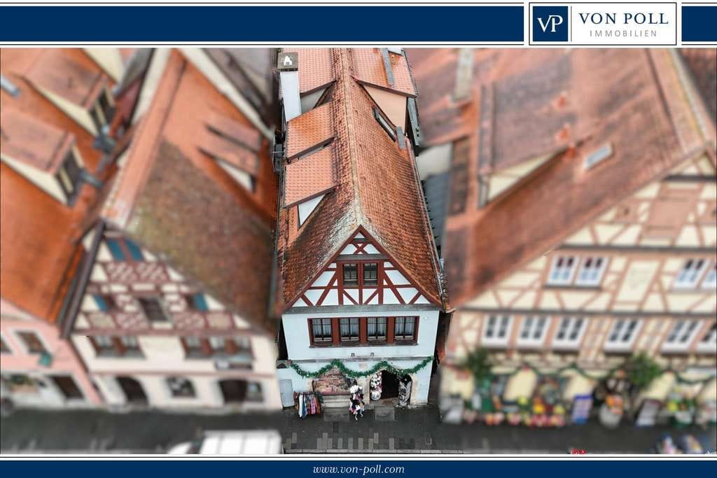 Immobilie in Rothenburg ob der Tauber - Vielseitige Immobilie im Herzen der Stadt – Wohnen und Arbeiten unter einem Dach - Bild 0