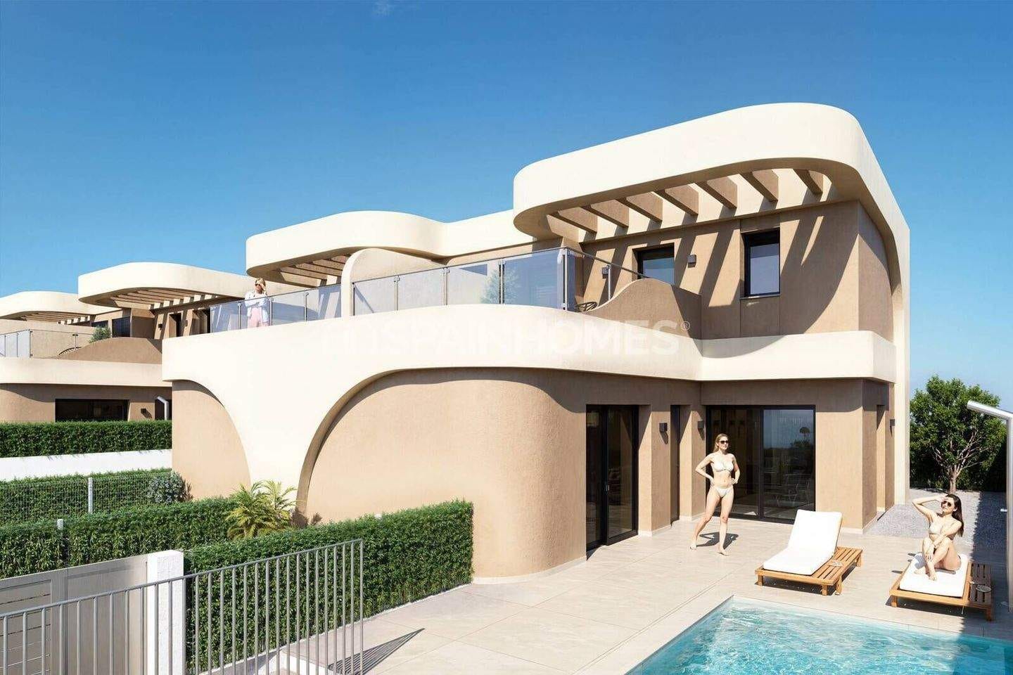 Immobilie in Neiße-Malxetal - Villen mit 3 Schlafzimmern und Garten in Daya Nueva, Alicante - Bild 3