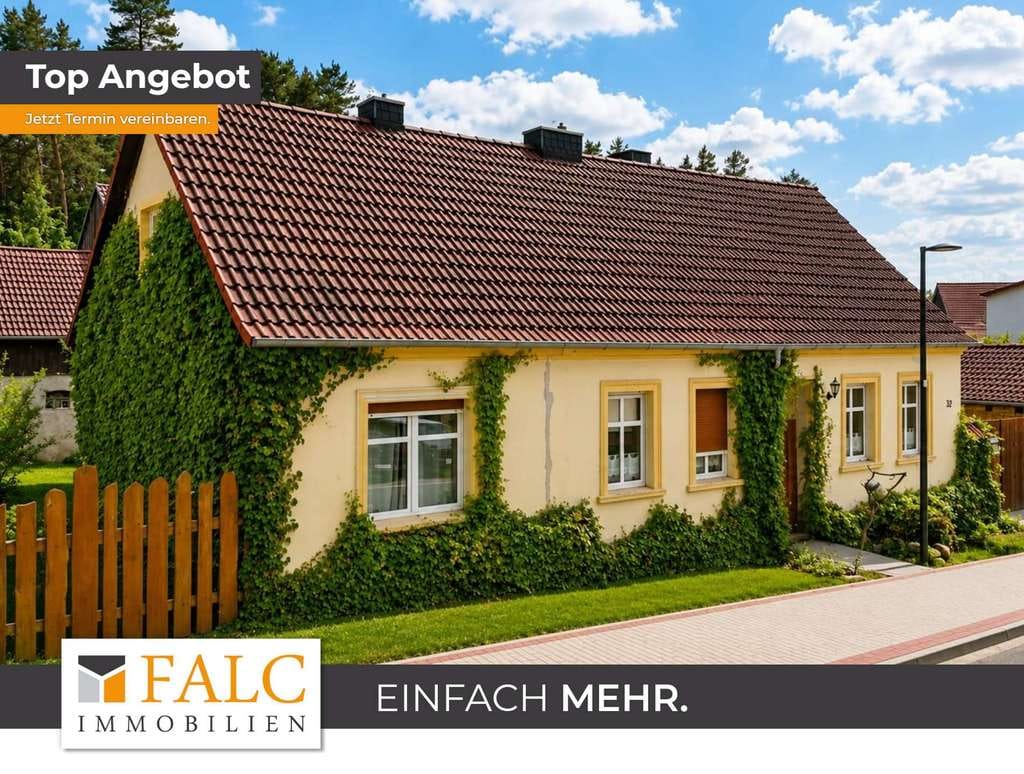 Immobilie in Baruth/Mark - Mit Charme & Scheune - (er)lebe mehr! FALC Immobilien - Bild 0