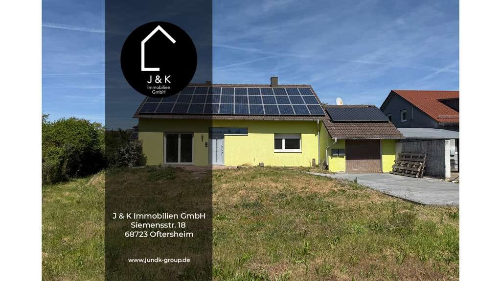 Immobilie in Reilingen - Attraktives Einfamilienhaus mit ca.144 m² reiner Wohnfläche auf einem 752 m² Grundstück in Reilingen - Bild 0