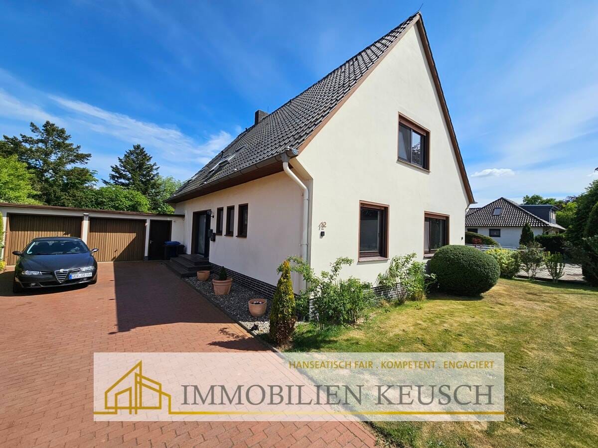 Immobilie in Thedinghausen - Preis reduziert! Viel Platz im 2Fam.-Haus in ruhiger Lage mit großem Traumgrundstück und 3 Terrassen - Bild 0