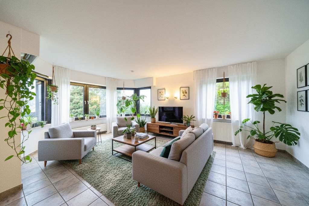 Immobilie in Lindlar - Wohnidyll im Grünen: 2 Einheiten & Garagen, großer Garten & Panorama-Wintergarten! 241 m² Wohnfläche - Bild 4