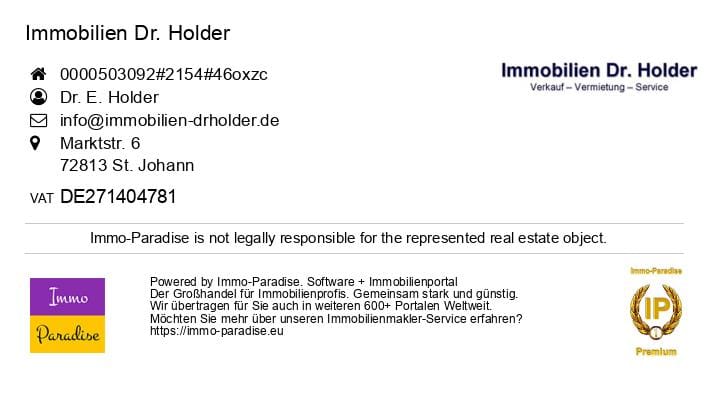 Immobilie in Reutlingen - RESERVIERT !!! Hübsches, kleines Häuschen in ruhiger, grüner Innenstadtlage in Reutlingen gegen H - Bild 1