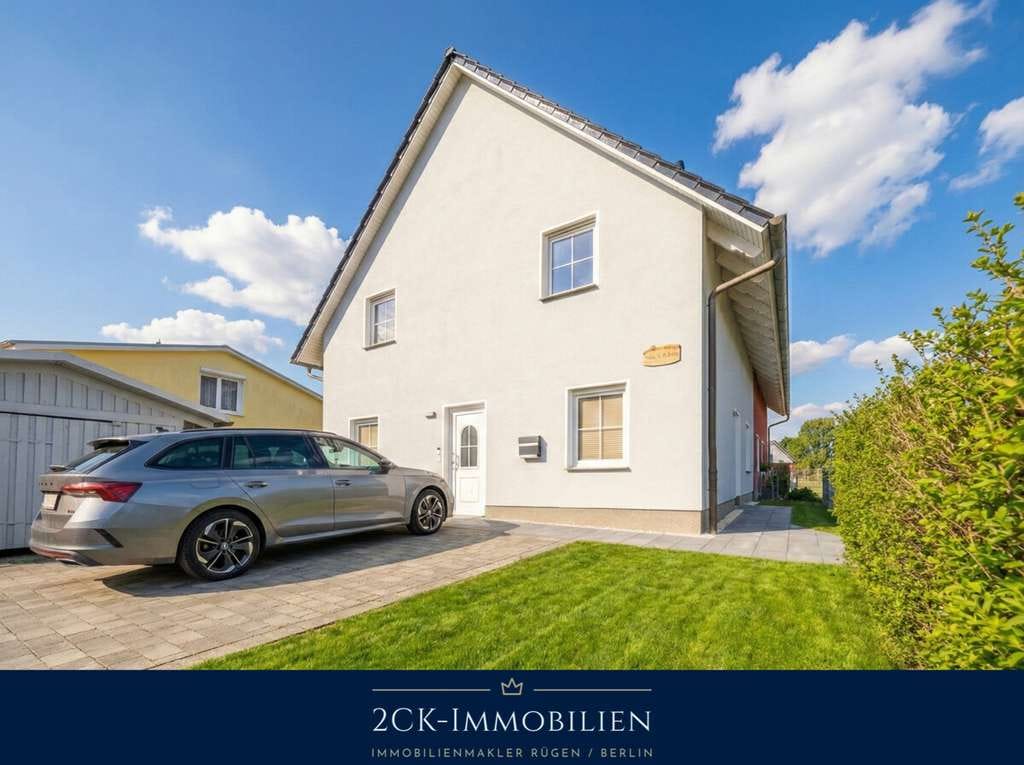 Immobilie in Baabe - Ostseebad Baabe: Moderne DHH, 5 Zimmer, 125 m², Seeblick, Kamin, 2 Bäder & Stellplätze! - Bild 0