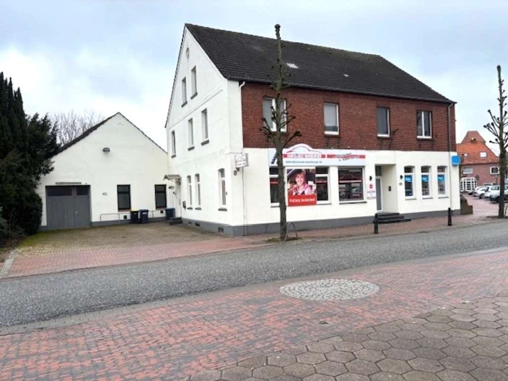 Immobilie in Papenburg - Investoren aufgepasst! Wohn- u. Geschäftshaus (ca. 420 m² Wohn- u. Gewerbefläche) in Aschendorf - Bild 0