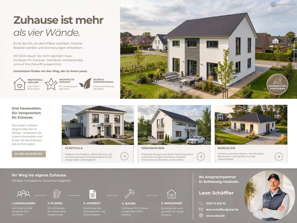 Immobilie in Lehmrade - Raus ins Grüne - modernes Familienwohnen in Lehrade - Bild 1