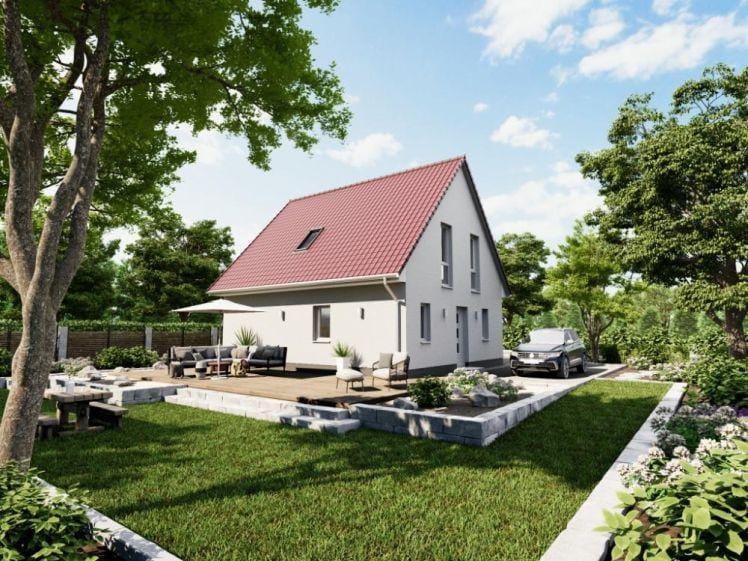 Immobilie in Wolkenstein - Aktionshaus S510 massiv schlüsselfertig Festpreisgarantie PV - Bild 0