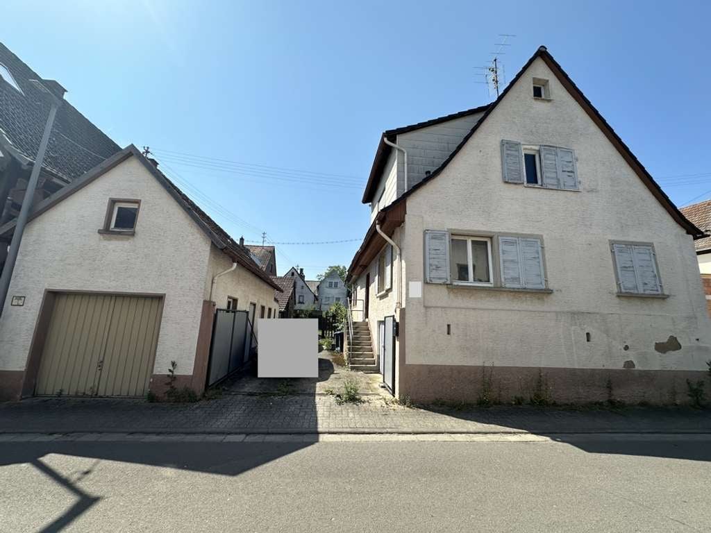 Immobilie in Walsheim - Grundstück mit Altbestand und viel Bau-Potential... - Bild 1