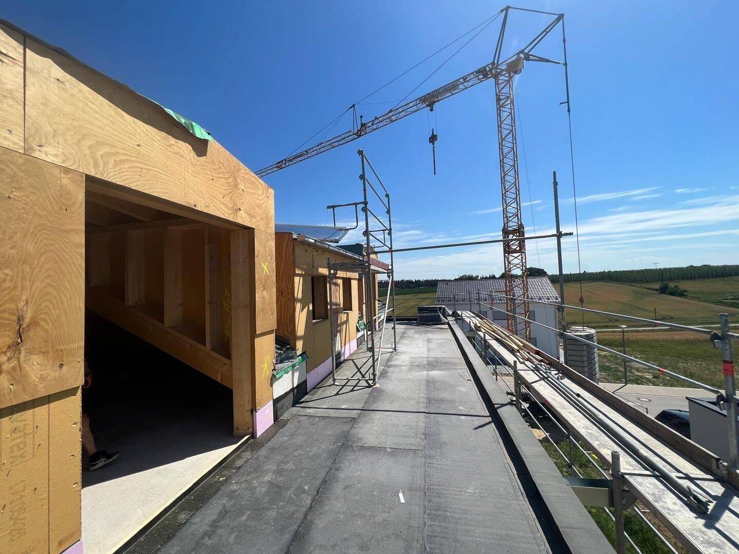 Immobilie in Gammelsdorf - JETZT ROHBAU BESICHTIGEN!!! 2-Zimmer-Dachterrassentraum!!! - Bild 1