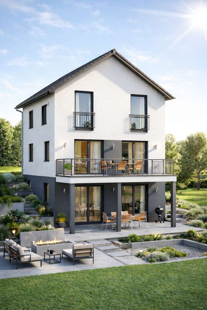 Immobilie in Dettenhausen - Modernes Neubau-Einfamilienhaus in bester Sonnen- und Aussichtslage - Bild 1