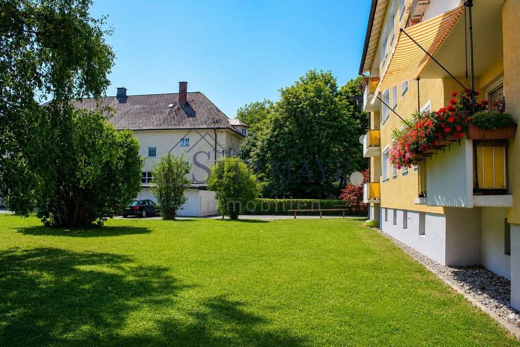 Immobilie in Peißenberg - VERKAUF: 3-Zimmer-Wohnung mit Balkon, Garage und großem Gemeinschaftsgarten in ruhiger Lage! - Bild 0