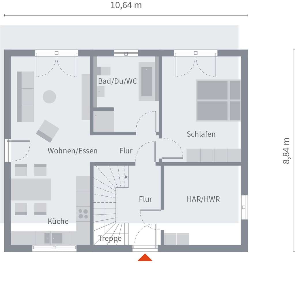Immobilie in Gosen-Neu Zittau - Zweifamilienhaus ! Je Wohnung/Familie mit halben Grundstück nur 324.500,-EUR ! Gut finanzierbar ! - Bild 1