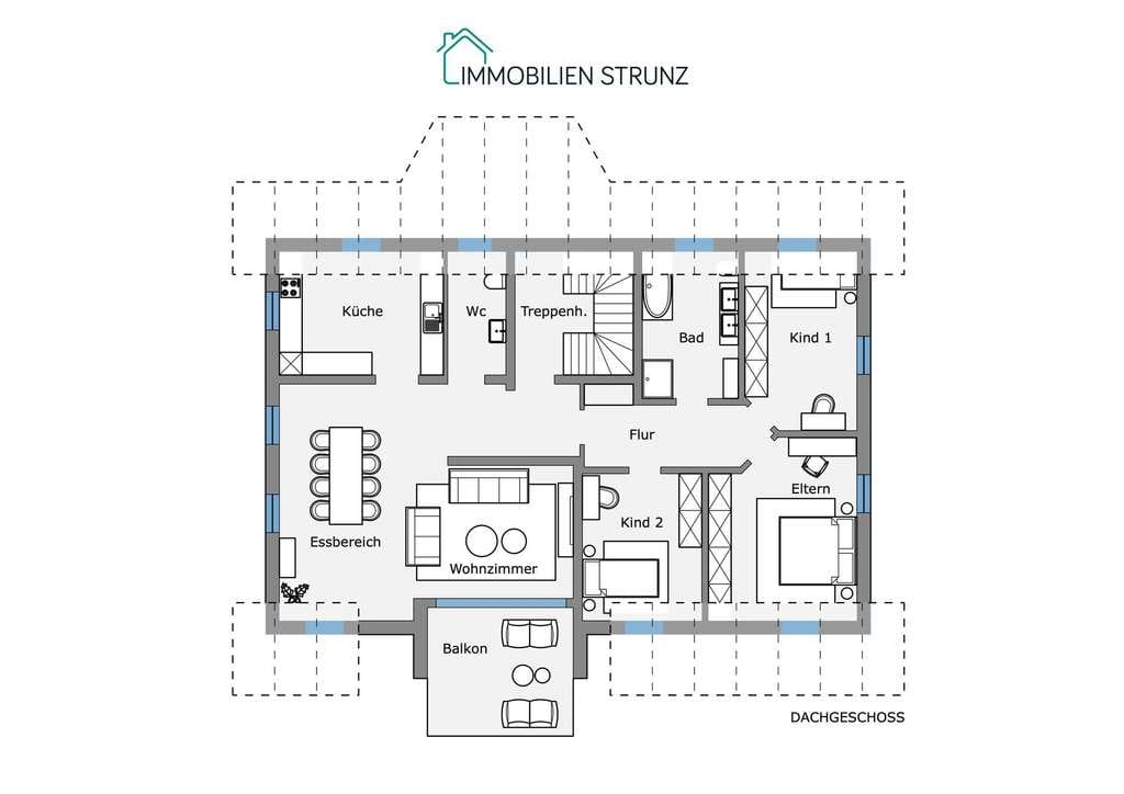 Immobilie in Veitsbronn - Jetzt einziehen! Modernes Zweifamilienhaus mit viel Platz und schönem Garten in Veitsbronn - Bild 4