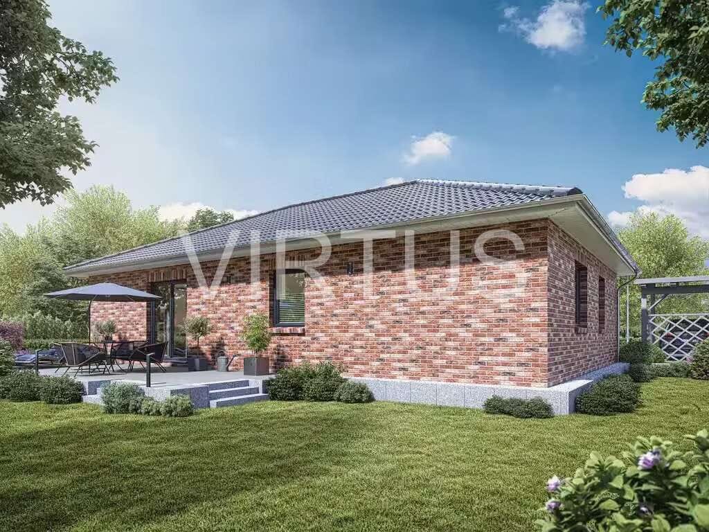 Immobilie in Kritzmow - Stilvoller Bungalow für altersgerechtes und Barrierefrei wohnen mit Stil - Bild 1