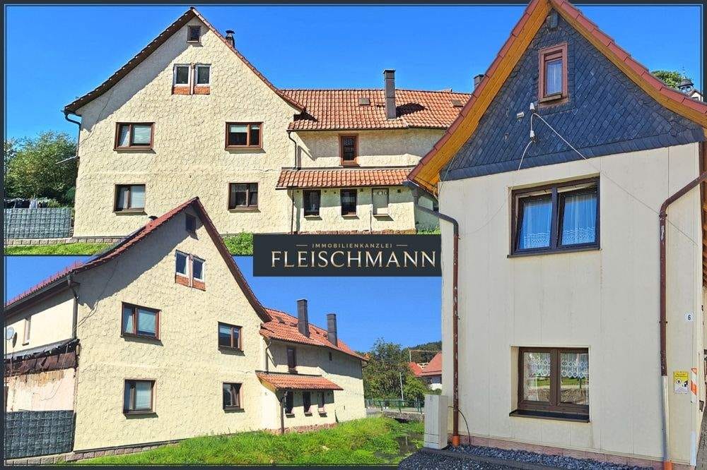 Immobilie in Schmeheim - Charmantes Fachwerkhaus mit saniertem Wohnbereich, Terrasse und vielfältigem Gestaltungspotenzial - Bild 0