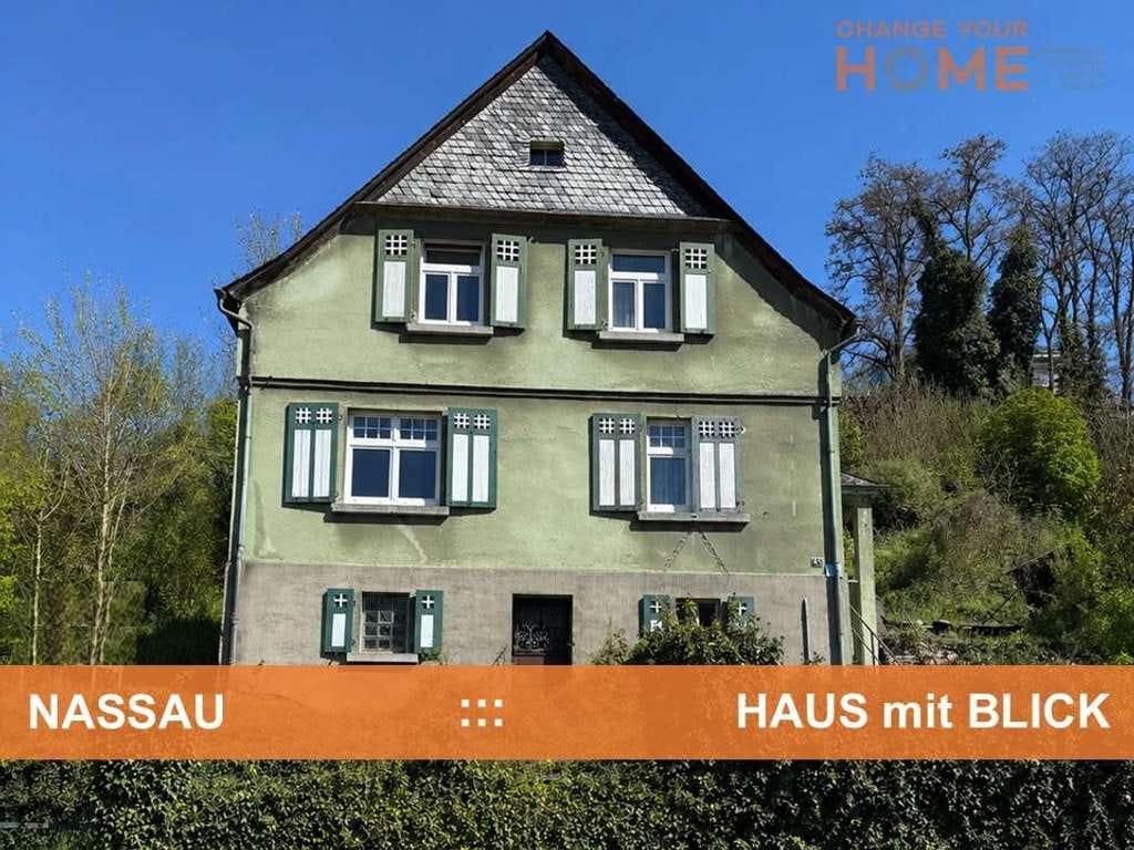 Immobilie in Nassau - 1.725 m² GRUNDSTÜCK   :::   HAUS mit BLICK - Bild 0