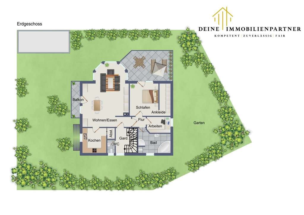 Immobilie in Frammersbach - Wohnen mit Flexibilität: Einfamilienhaus inkl. Einliegerwohnung! - Bild 2