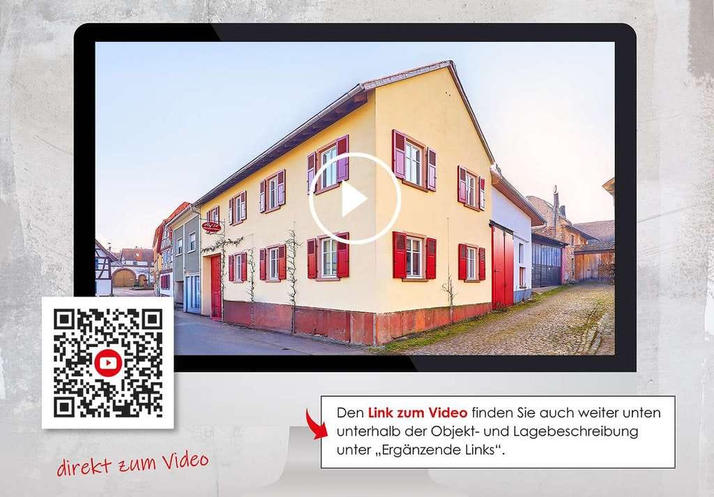 Immobilie in Weisenheim am Berg - Ihr besonderes Schmuckstück: Stilvoll saniertes Wohnhaus mit ausgestattetem Gastronomiebereich - Bild 1
