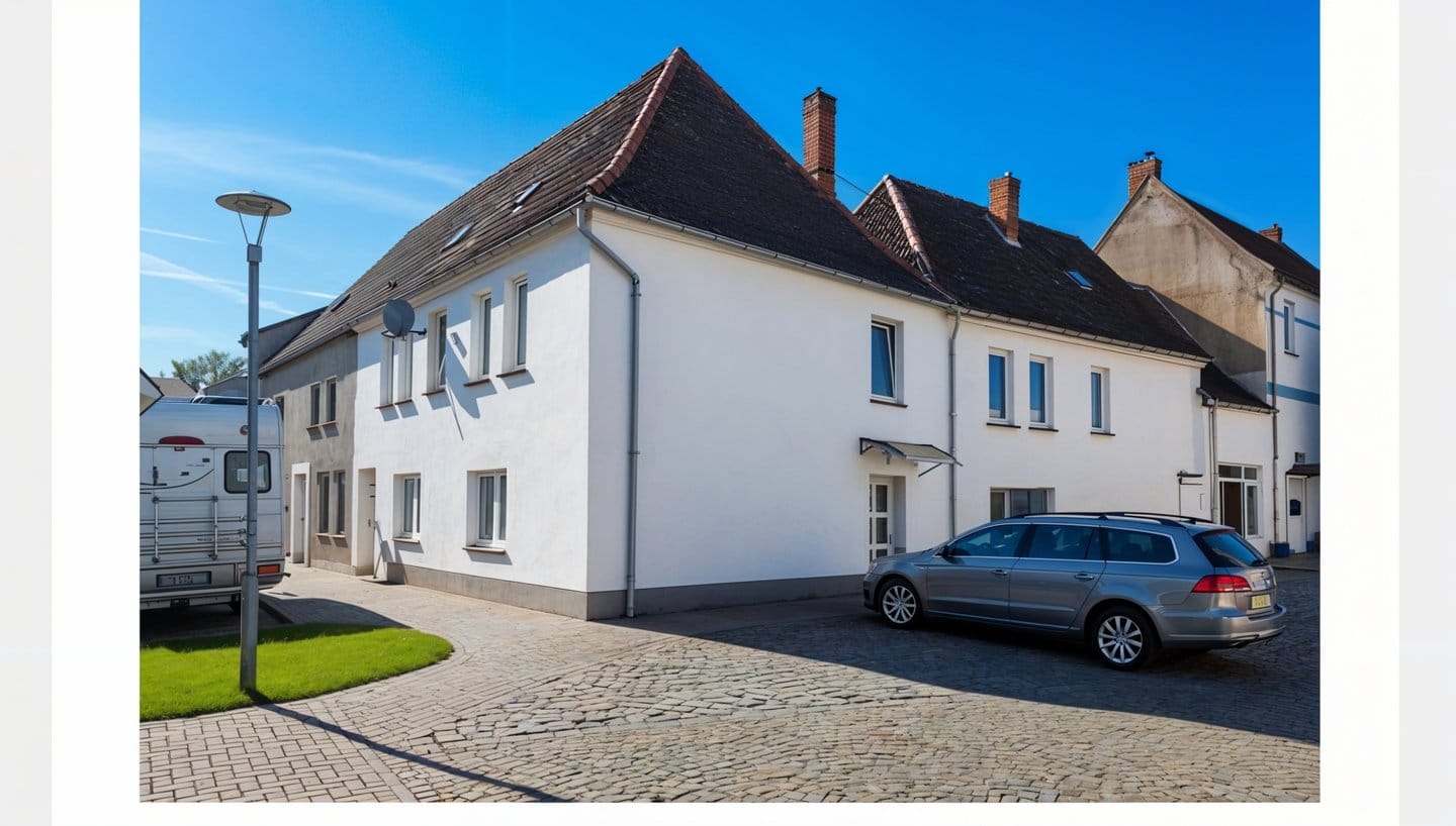 Immobilie in Güsten - Wohn- und Geschäftshaus mit attraktiven Mieteinnahmen und Potenzial in Güsten ,Faktor 11 - Bild 0