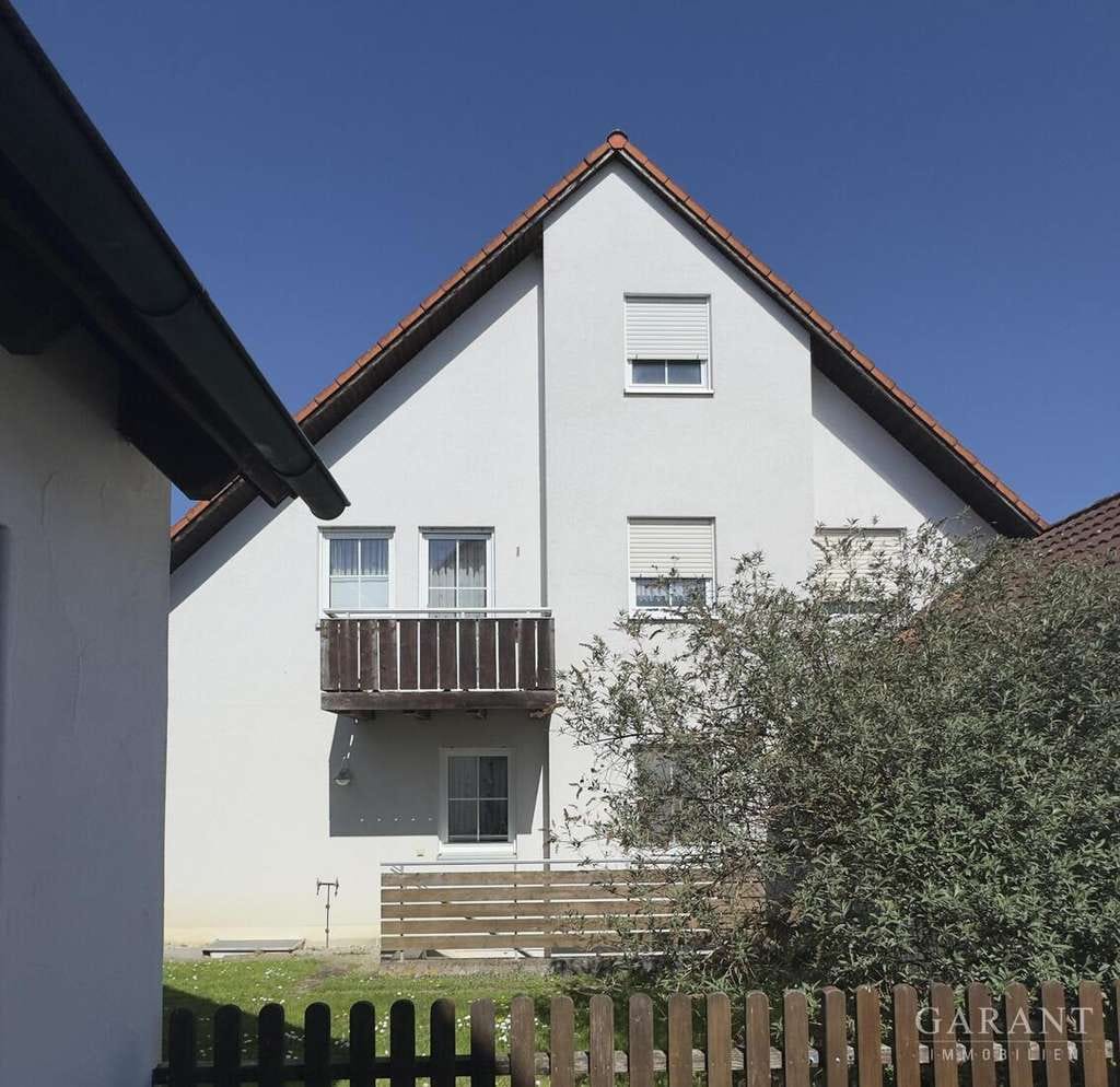 Immobilie in Tapfheim - Charmante Maisonette-Wohnung mit Balkon, Garten & Garage in ruhiger Lage von Tapfheim - Bild 0