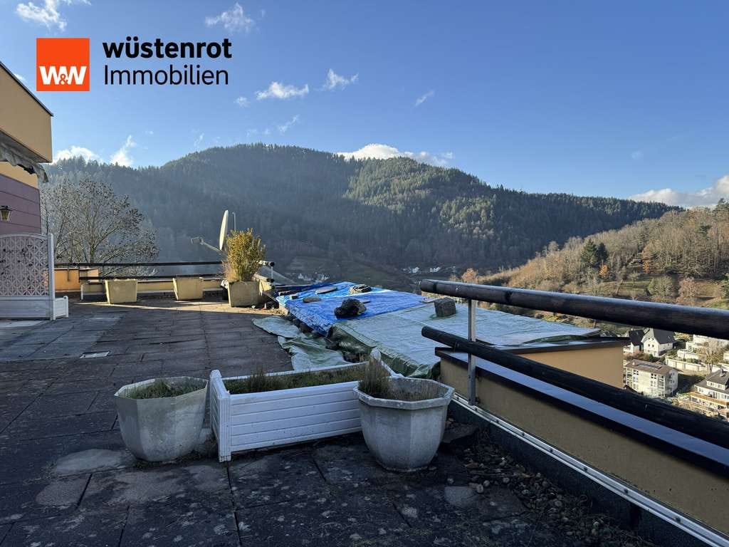 Immobilie in Hornberg - Naturblick inklusive: 105 m² Wohnung mit Garage - Bild 0