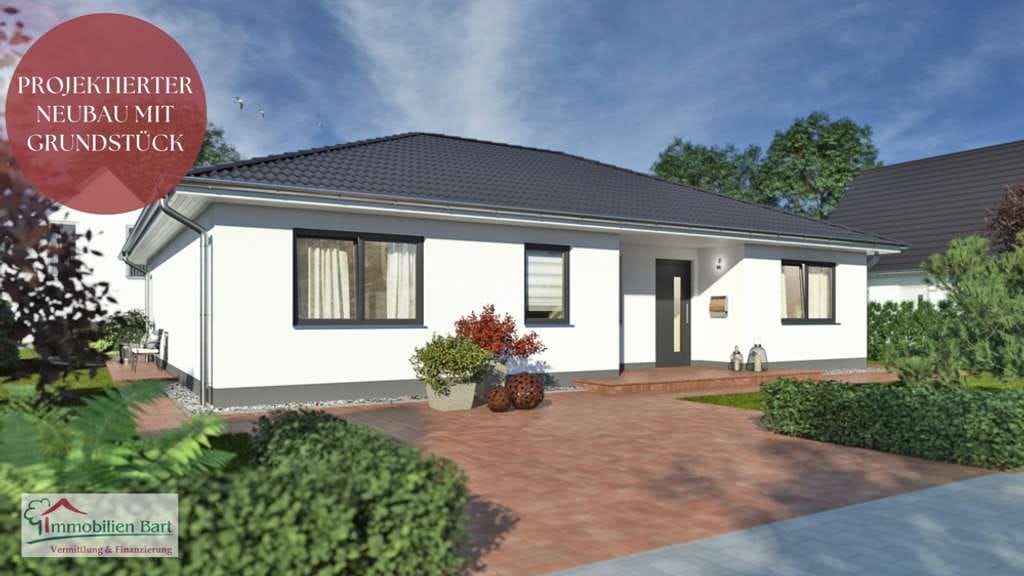 Immobilie in Kastel-Staadt - NEUBAUPROJEKT: BUNGALOW AUF 586 M² GROßEM, EBENEM GRUNDSTÜCK - Bild 0