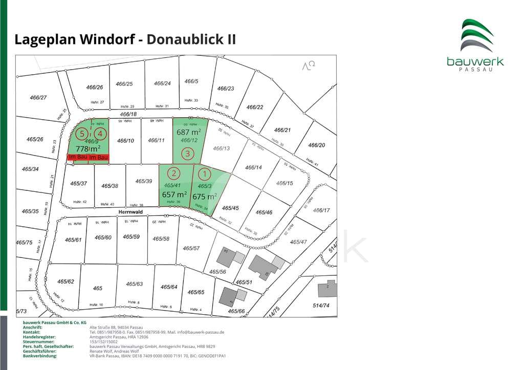 Immobilie in Windorf - KFW40 Neubau: Individuelles Einfamilienhaus - auf Wunsch mit Keller und Garage - Bild 2
