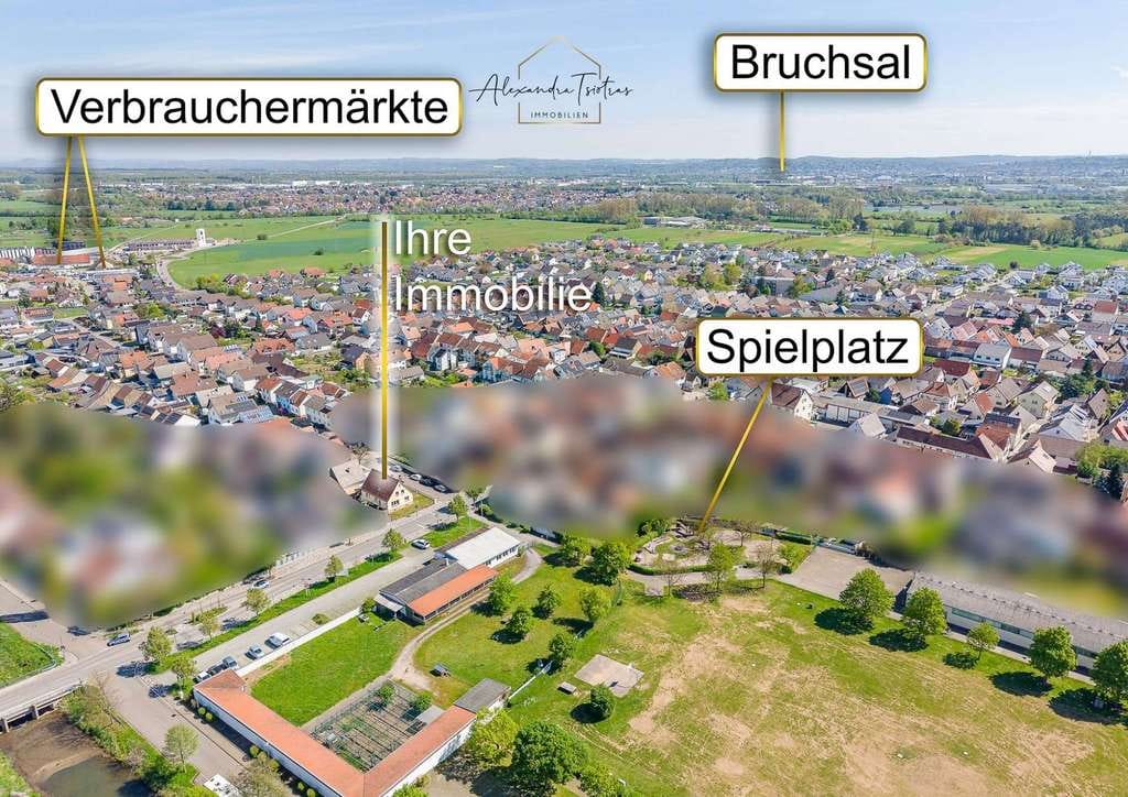 Immobilie in Karlsdorf-Neuthard - Familien aufgepasst! Geräumiges Einfamilienhaus mit Nebengebäude in Neuthard - Bild 3