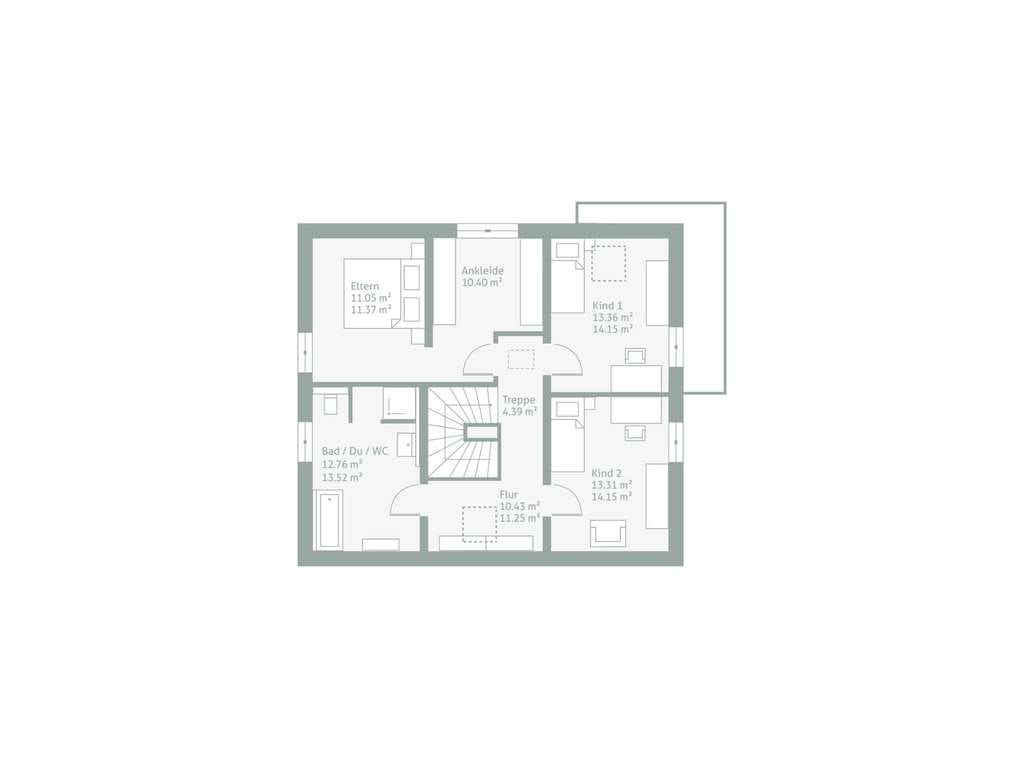Immobilie in Offingen - Großzügiges Einfamilienhaus mit Anbau - Bild 3