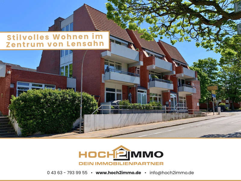 Immobilie in Lensahn - Wohnen mit Wow-Effekt: Stilvolle 4-Zimmer Maisonette-Wohnung mit Galerie & Sonnenbalkonen! - Bild 0
