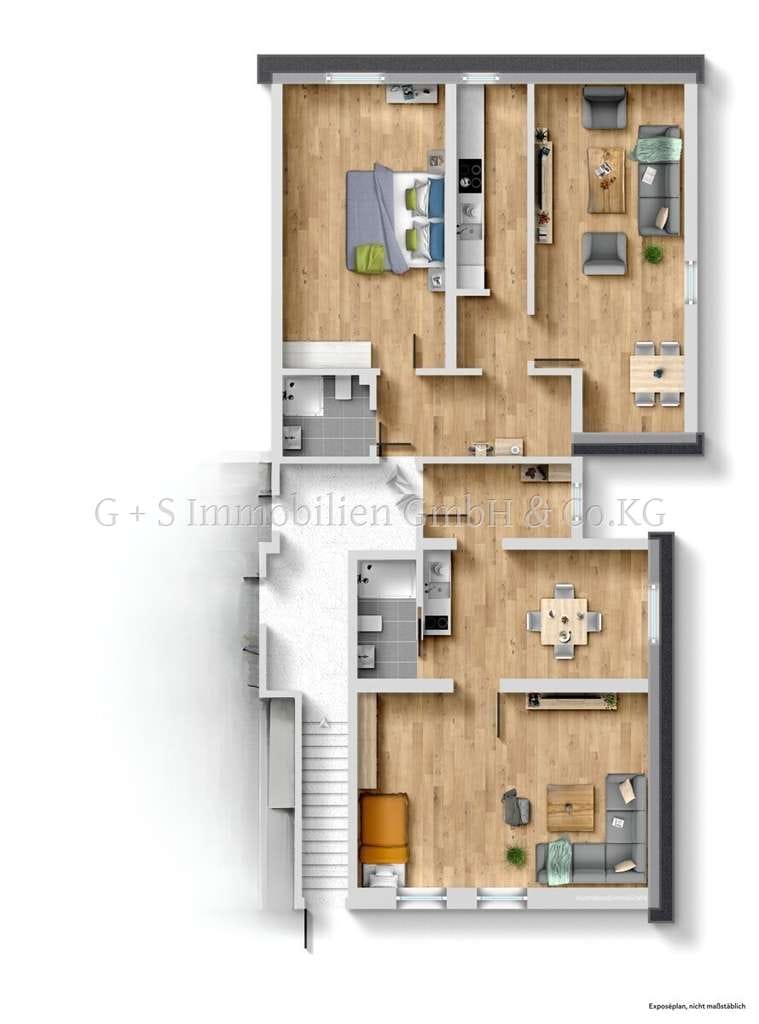 Immobilie in Braunschweig - Gepflegtes Mehrfamilienhaus in ruhiger BS-Nord - Bild 2