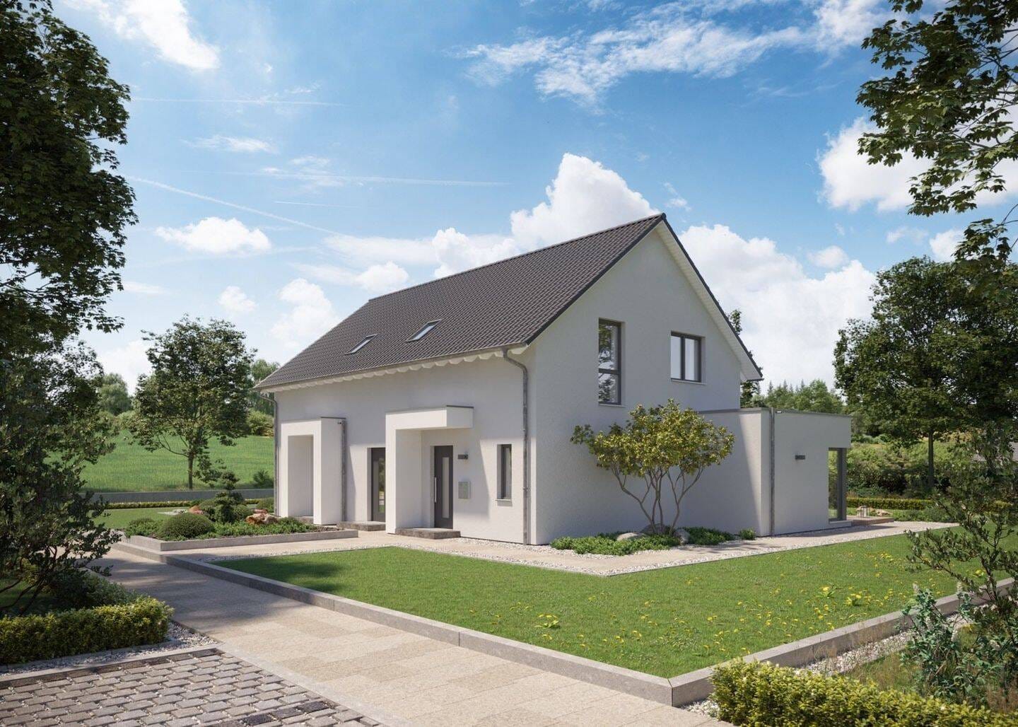 Immobilie in Waddeweitz - Mehrgenerationenhaus im Doppelhausstil - nachhaltig, energieeffizient & zukunftssicher - Bild 3