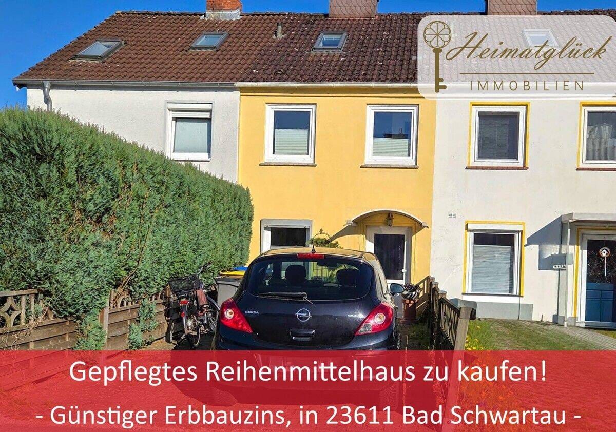 Immobilie in Bad Schwartau - Gepflegtes Reihenmittelhaus zu verkaufen! - Bild 0